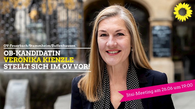 OB-Kandidatin Veronika Kienzle stellt sich im OV vor!