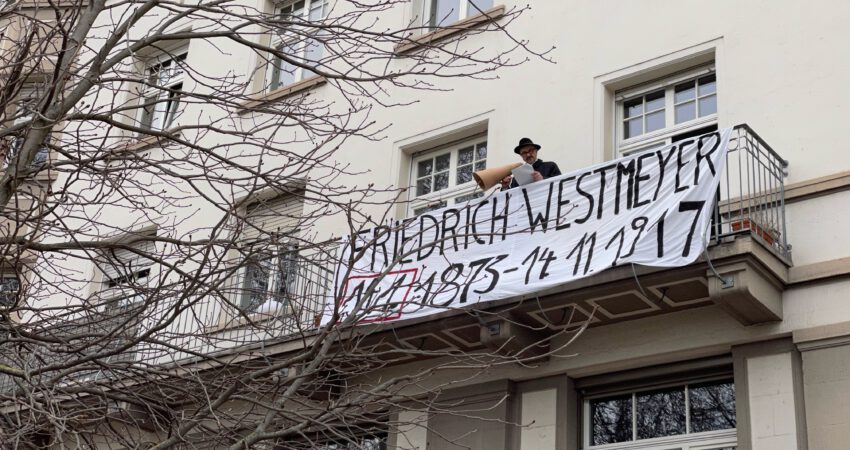 Friedrich Westmeyer Gedenken am Marienplatz
