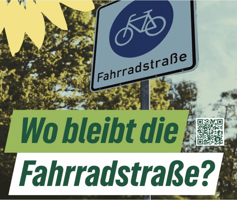 Wo bleibt die Fahrradstraße?